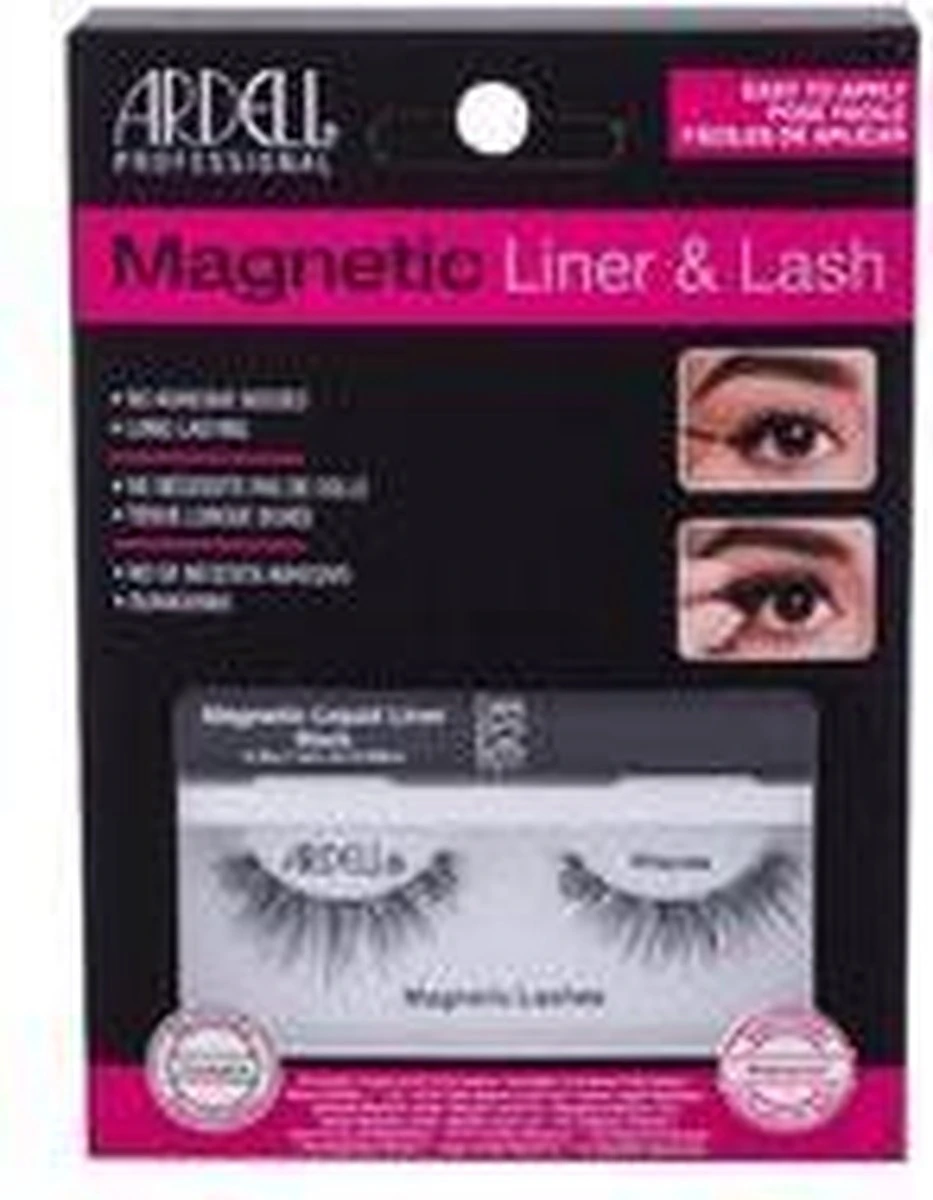 Ardell Magnetic Liquid Eyeliner & Lash - Wispies 8 Ardell Magnetic Liquid Eyeliner & Lash - Wispies - Afbeelding 8