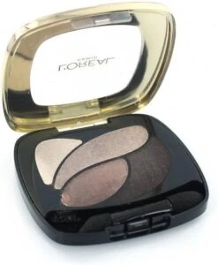 L'Oréal Paris Color Riche Quad Eyeshadow - E4 Marron Glacé -Oogmake Up Winkel 987x1200 2